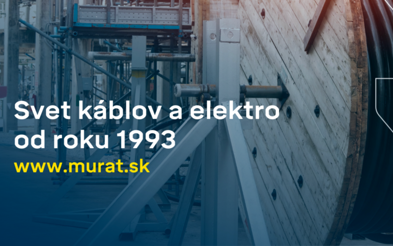 V oblasti káblov a elektroinštalačného materiálu je na Slovensku niekoľko významných hráčov, ale len málokto sa môže pochváliť 30-ročným pôsobením na trhu a komplexnými službami, aké ponúka spoločnosť Murat. S obdivuhodným portfóliom produktov, od silových a oznamovacích káblov po elektroinštalačný ...